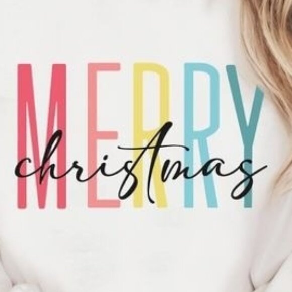 Merry Christmas Sweatshirt, Xmas Gift Christmas Sweatshirt 99 - Picture 2 of 5